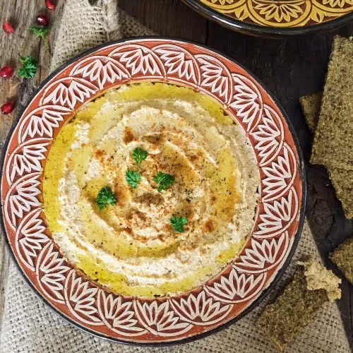 Roast Cauliflower Hummus