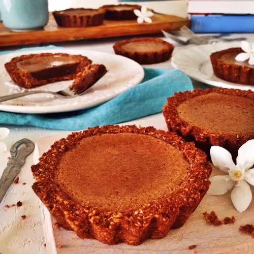 Chocolate Macaroon Tarts