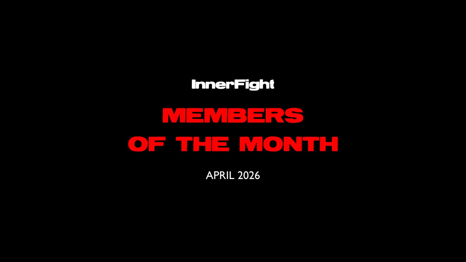 April Members of the Month 2026