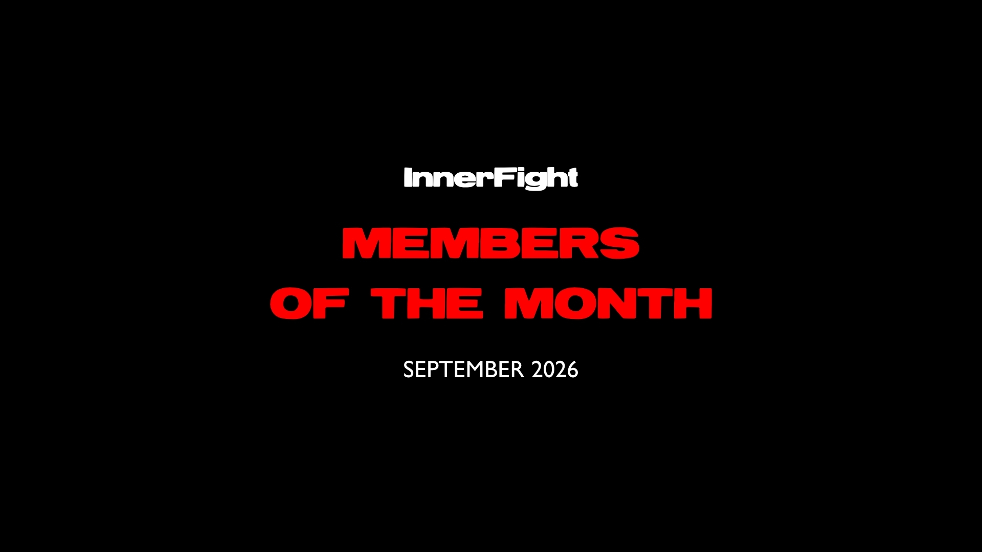 September Members of the Month 2026