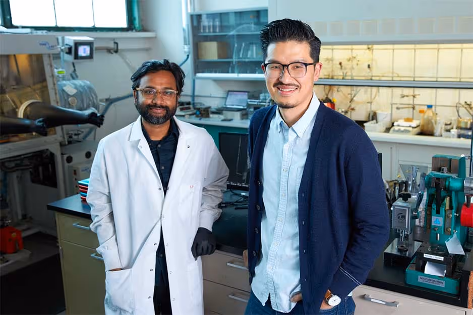 Roger Basu and Jonathan Tan