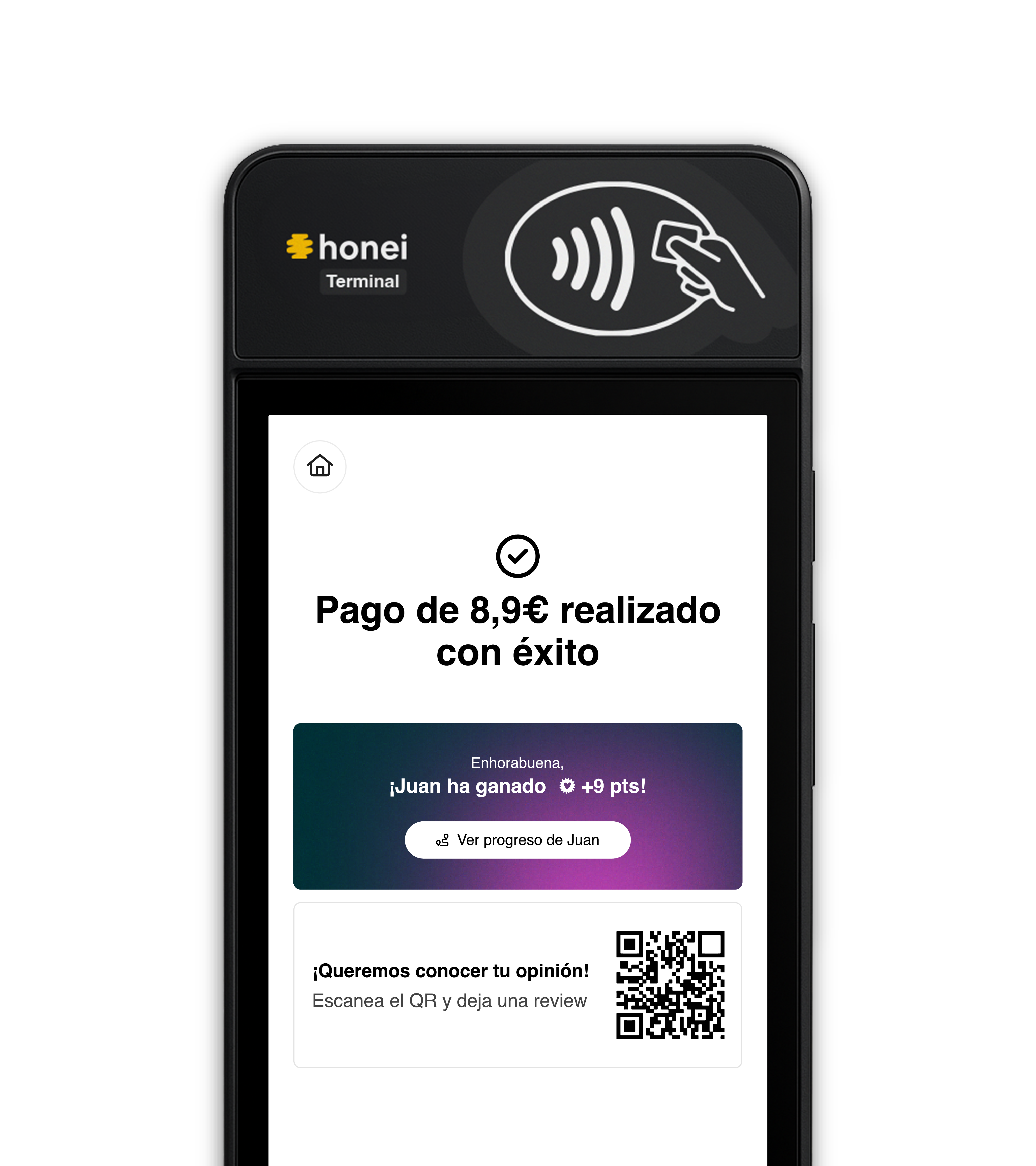 honei Terminal + Beeloyal - Step 1