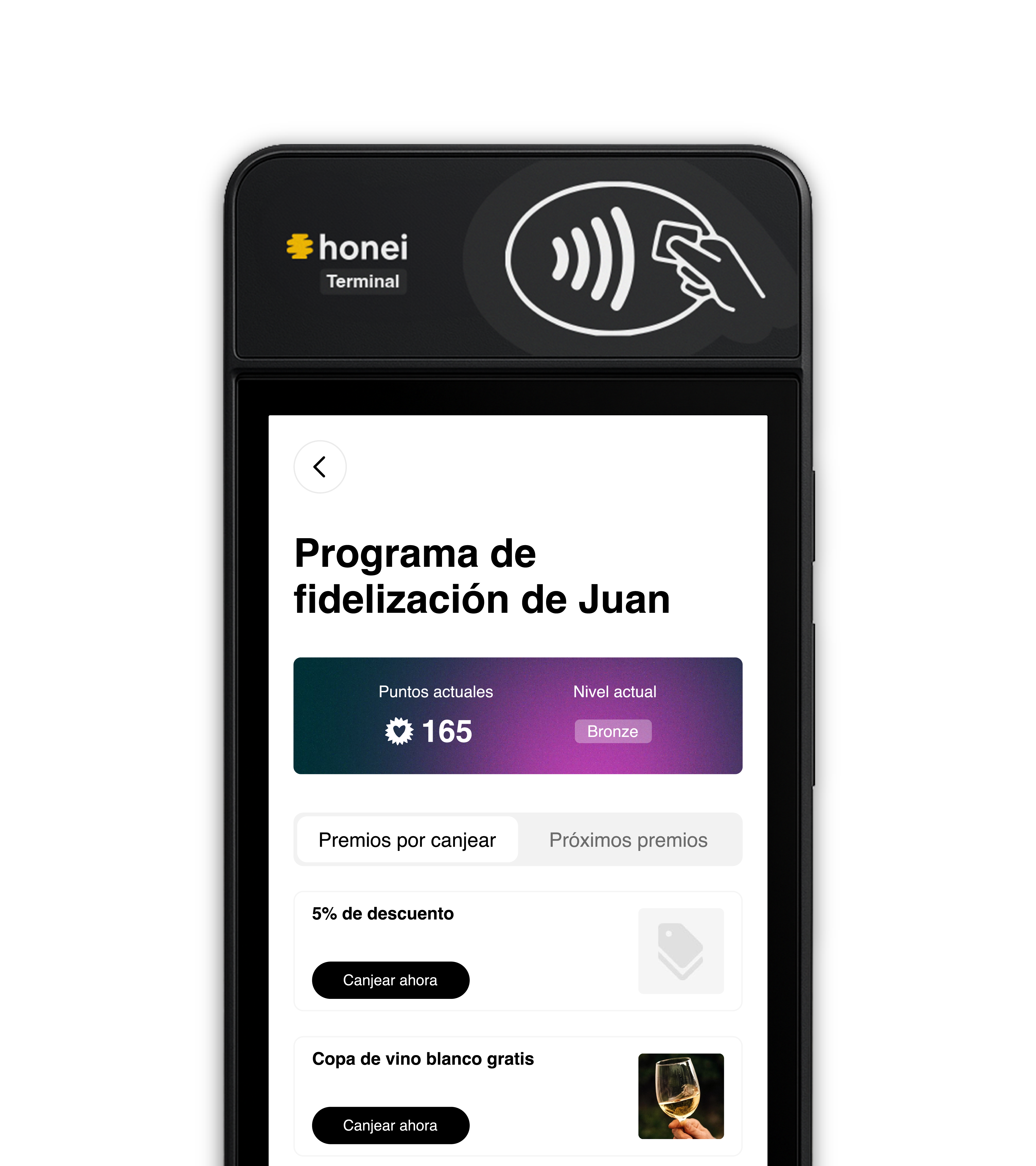 honei Terminal + Beeloyal - Step 3