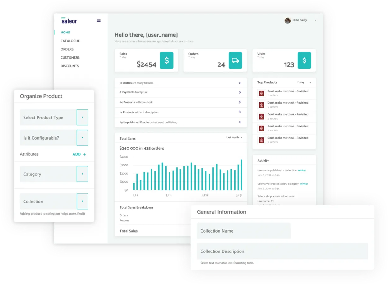 Data driven e-commerce на Saleor, дашборды, статистика, аналитика продаж - KT.Team