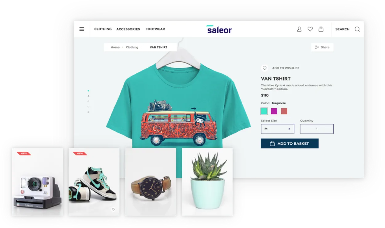Разделение фронта и бэка на Saleor - KT.Team
