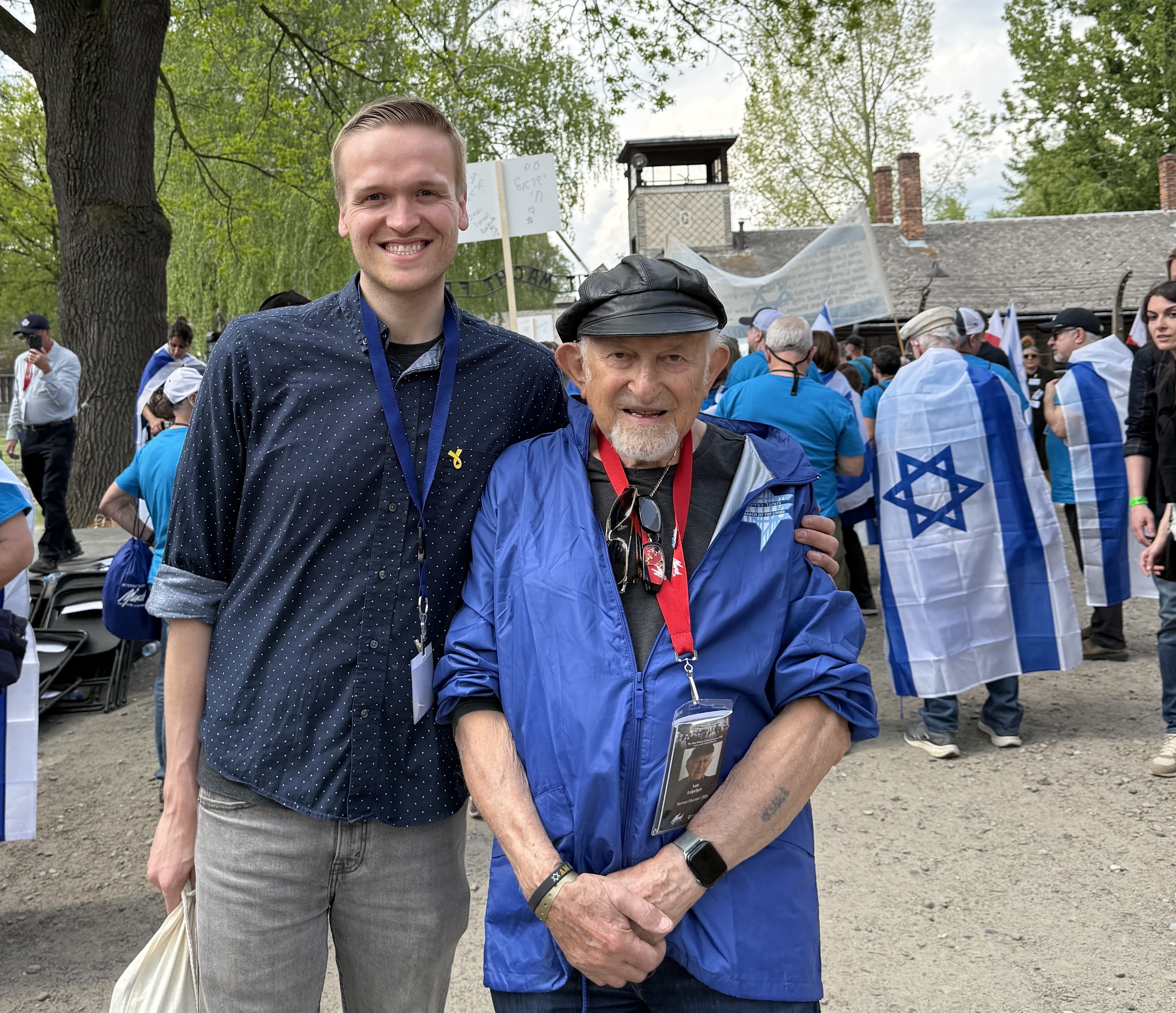 Ben Mast: Standing With Holocaust Survivors in Poland