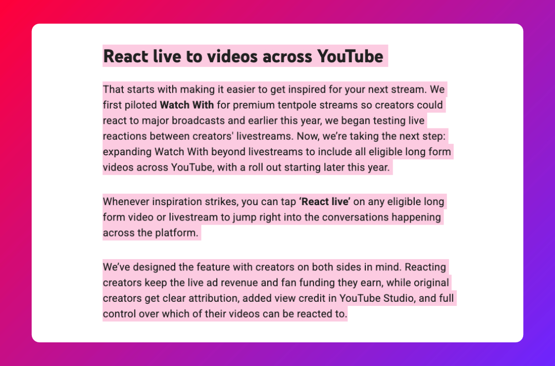 YouTube will let creators react live to your podcast episodes. Here's what to decide now