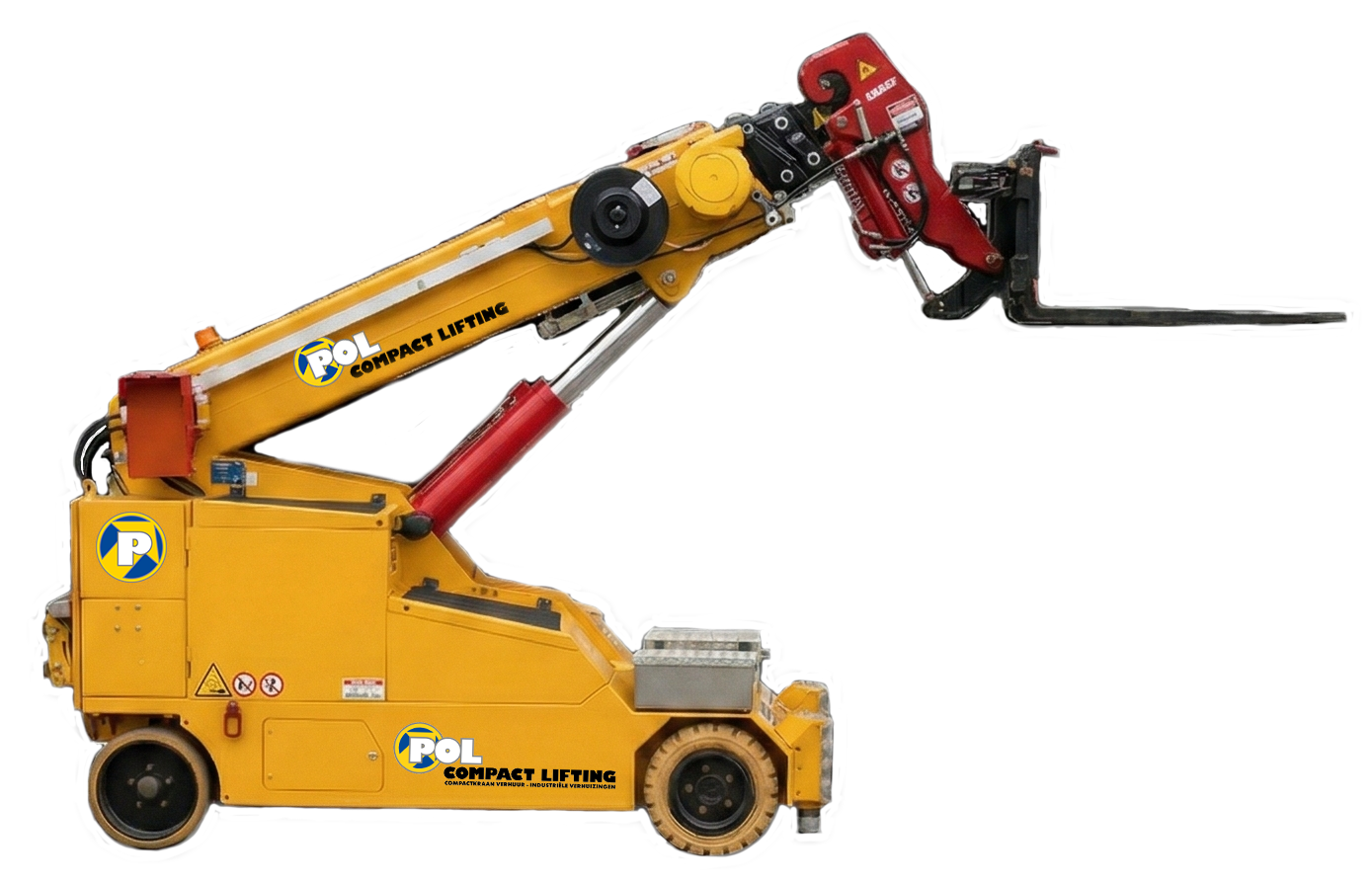 De Galizia GF50 is dé compacte krachtpatser voor veilig en efficiënt hijsen op plekken waar de ruimte beperkt is en grotere kranen simpelweg niet kunnen komen. Ontworpen voor zowel binnen- als buitengebruik, dus de kraan is zeer breed inzetbaar in bijvoorbeeld fabrieken, magazijnen en andere krappe werkomgevingen. Met een maximale hijshoogte van 7 meter en zelfs uitbreidbaar tot 9,18 meter met jib biedt de GF50 precies de flexibiliteit die je nodig hebt voor uiteenlopende hijsklussen. En omdat er geen stempels nodig zijn, werk je sneller, wendbaarder en met minimale opbouwtijd. Dat betekent: snellere doorlooptijden en hogere productiviteit op locatie. De GF50 wordt bovendien radiografisch bediend, waardoor je de kraan uiterst precies kunt bedienen. In combinatie met de goede zichtbaarheid en fijne, nauwkeurige besturing levert dat een betrouwbare en gecontroleerde hijsoplossing op, zelfs in de meest uitdagende, krappe situaties.