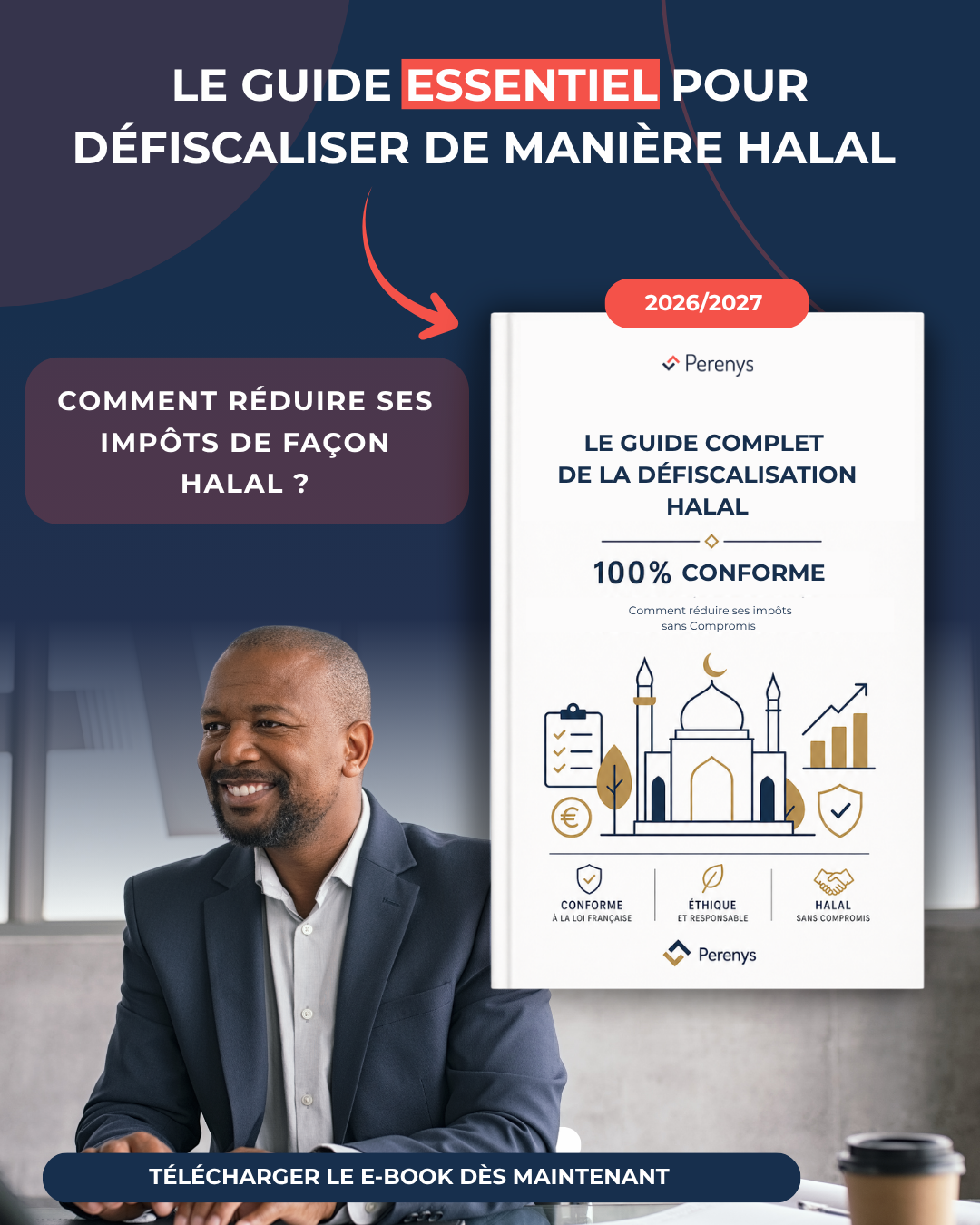 Couverture de l'e-book Payer moins d'impôts de manière halal
