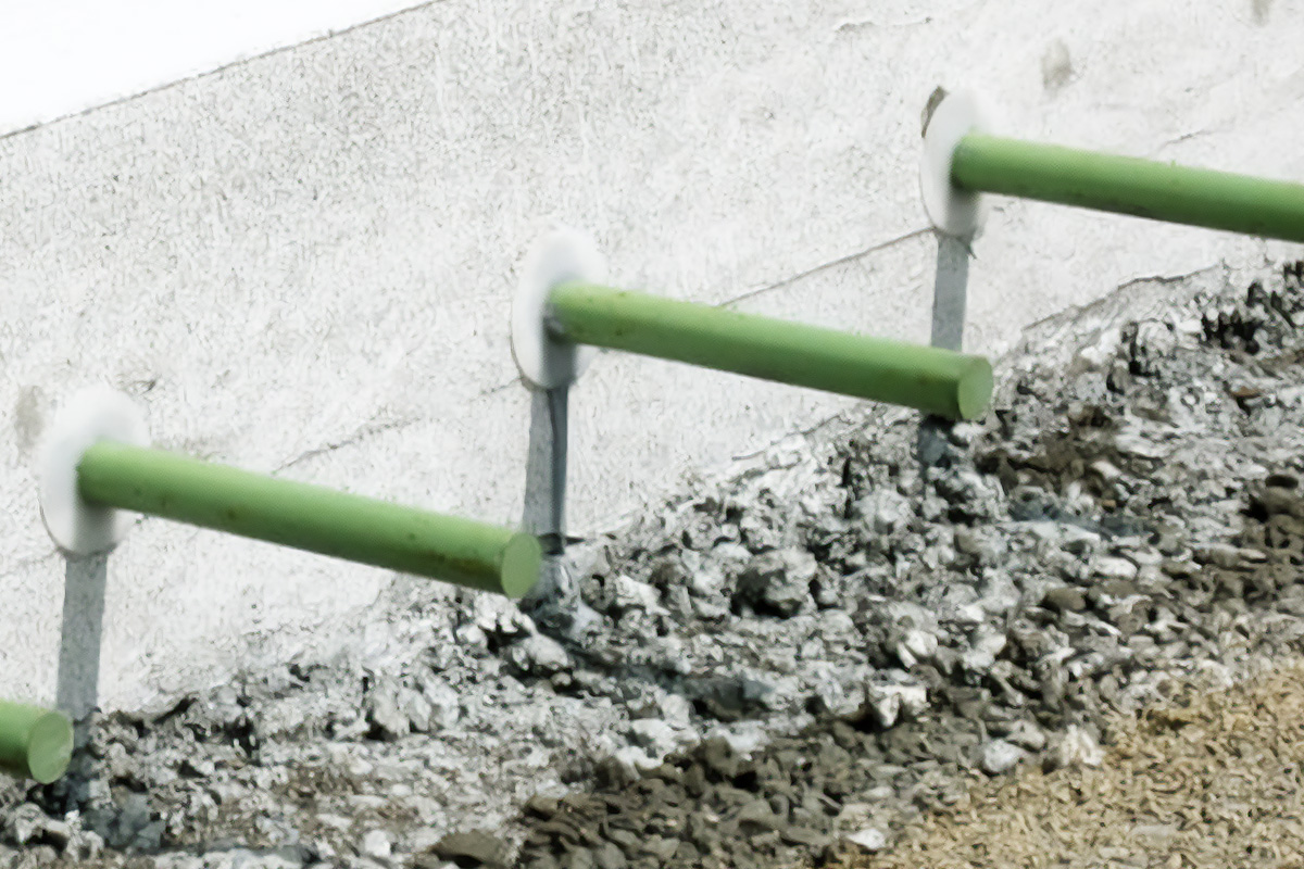 Grout Retention Discs