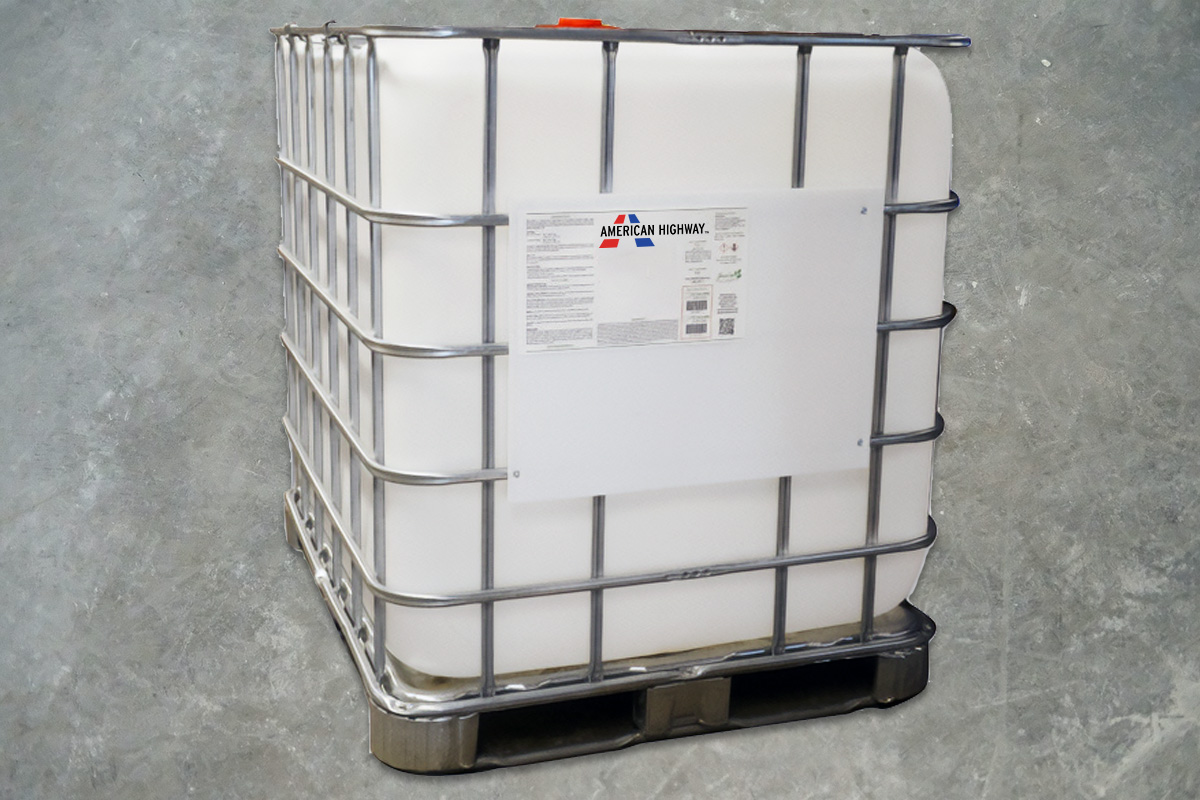 American Highway’s curing agents applied to warehouse concrete flatwork, enhancing strength and preventing cracking in high-traffic environments. Close-up of American Highway’s curing compound on industrial flatwork, ensuring moisture retention for durable concrete surfaces.