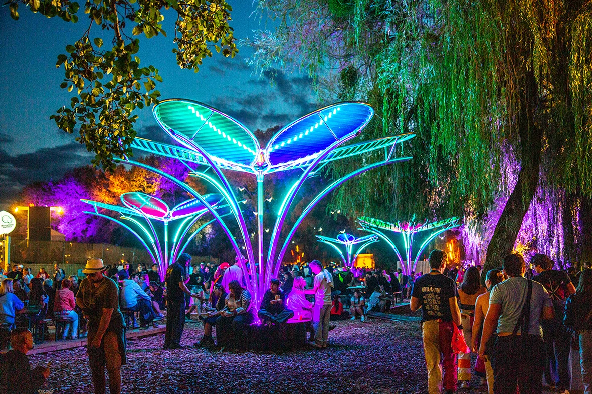 mise en lumiere tilt cabaret vert light scenography shadow
