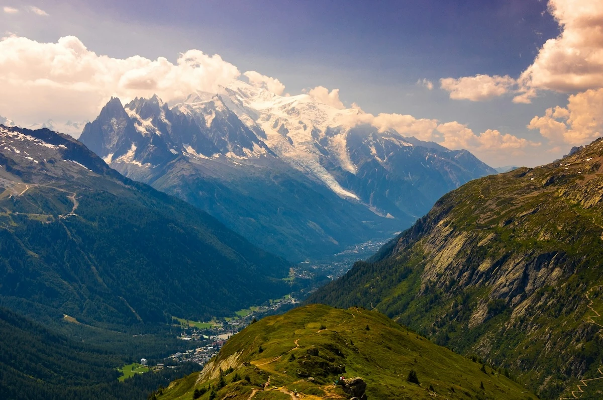 paysage de montagne en France