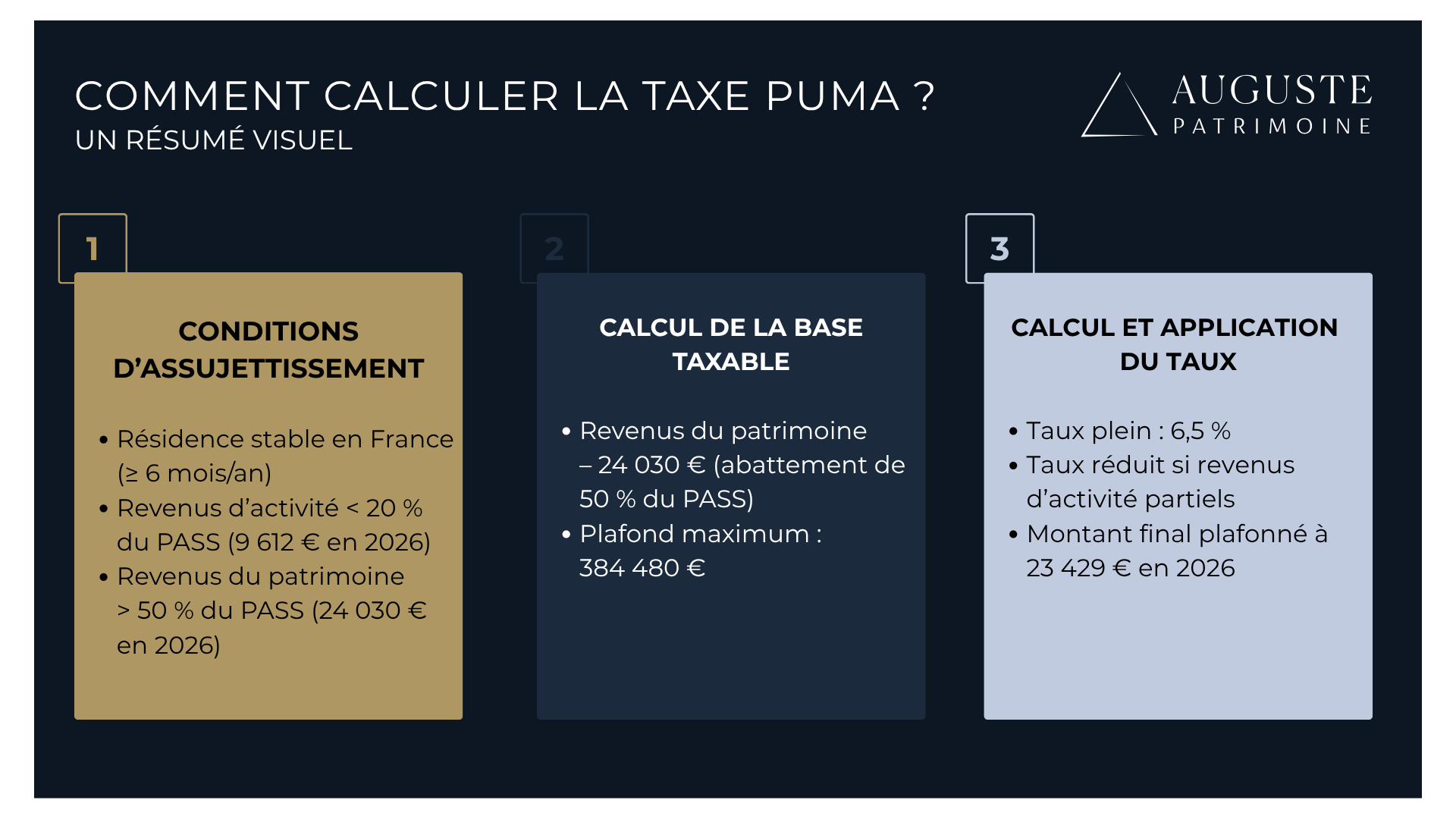 schéma taxe puma
