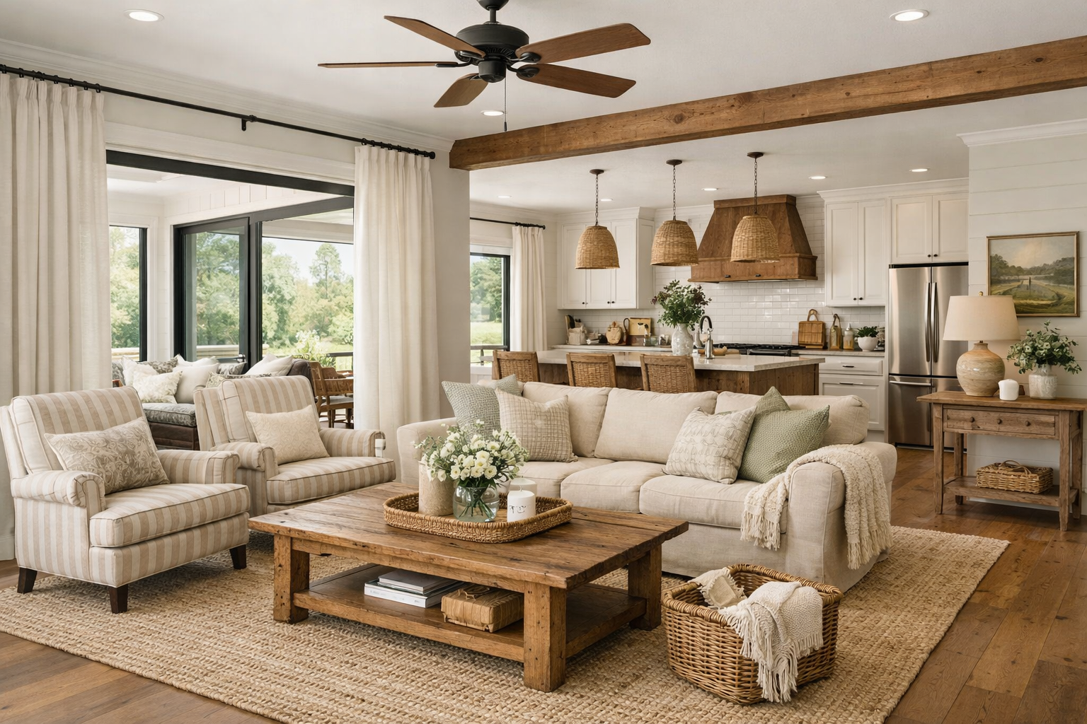 great room farmhouse