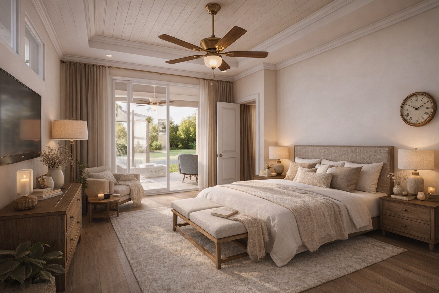 Longboat Key waterfront home remodeled by Southtide Construction