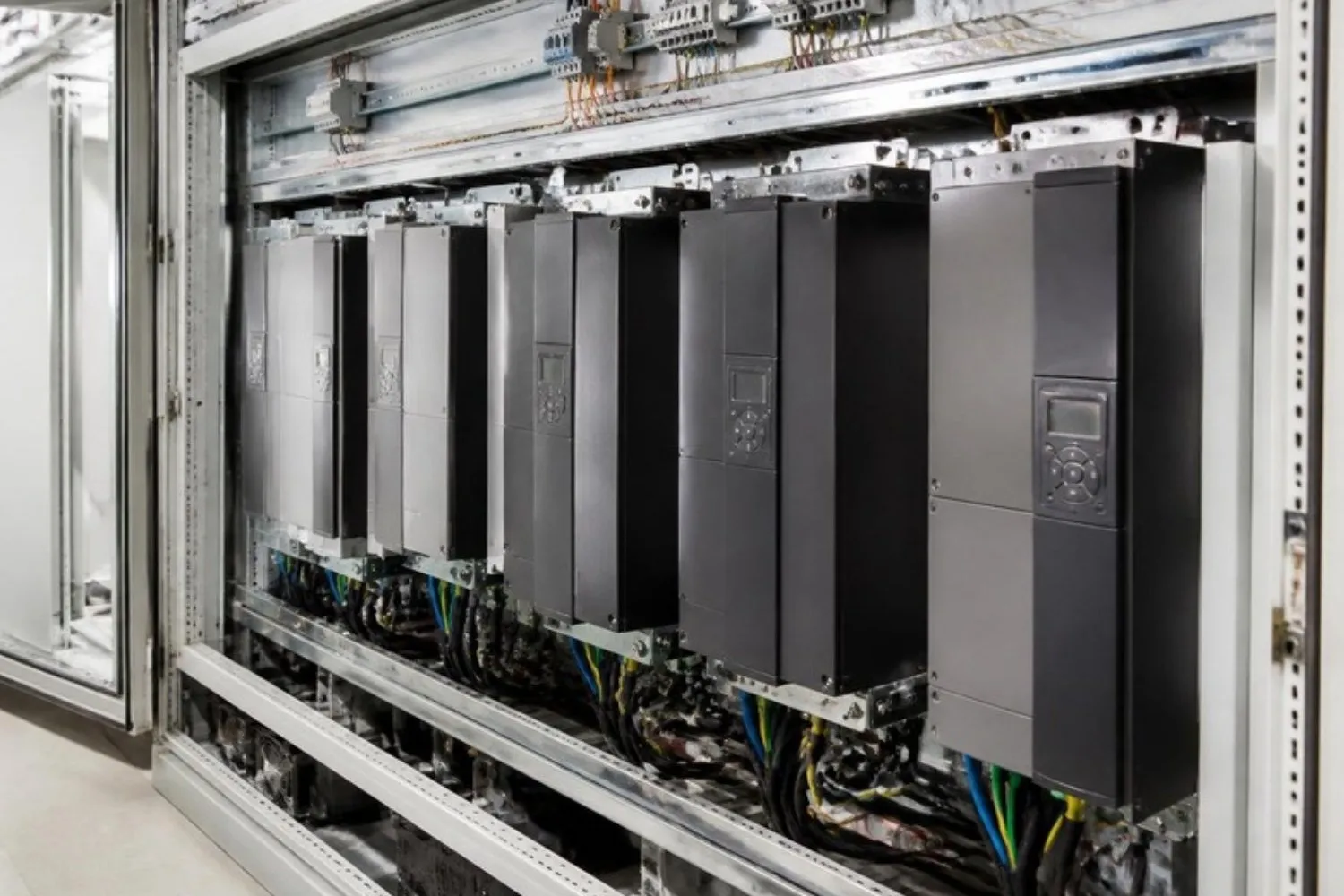 Danfoss Ankauf: Frequenzumrichter im Schaltschrank