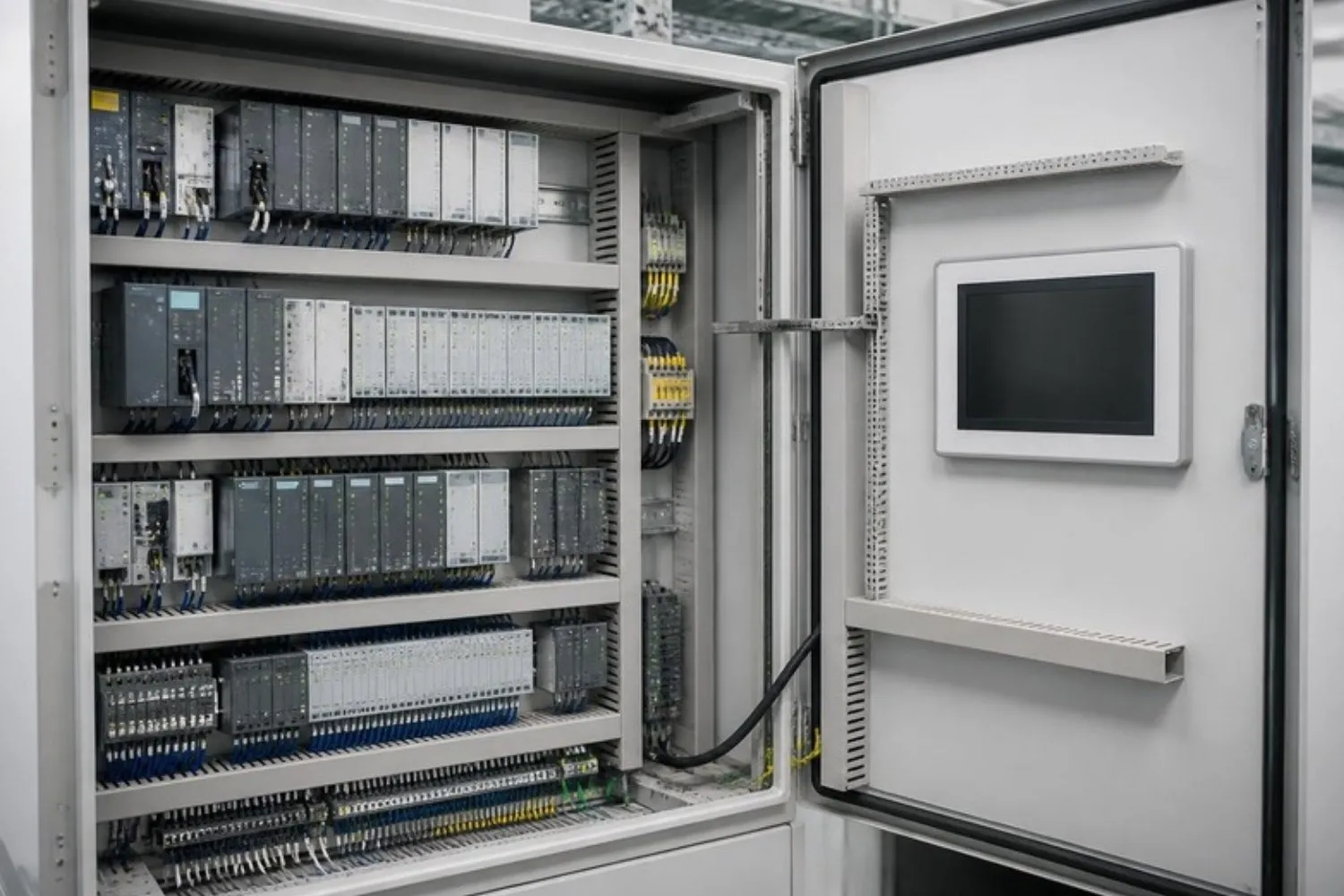 Simatic Ankauf: Schaltschrank mit SPS-Steuerungen, dezentraler Peripherie und HMI