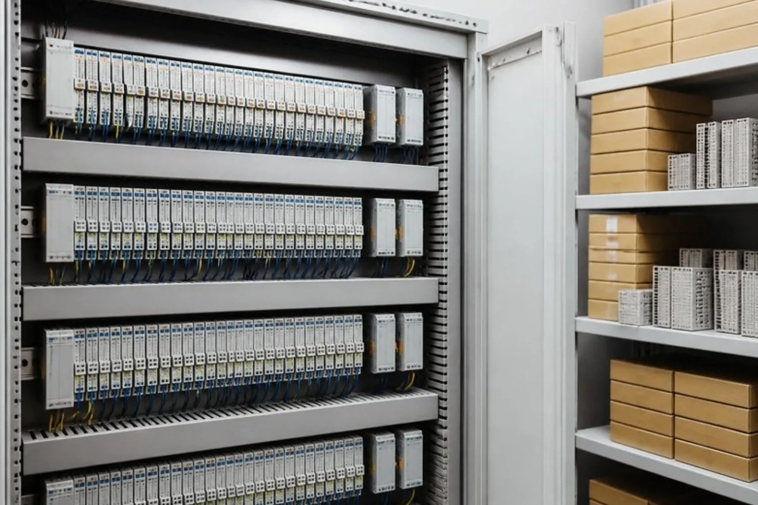 Siemens ET 200 Ankauf: Schaltschrank mit ET-200-Peripherie als Posten