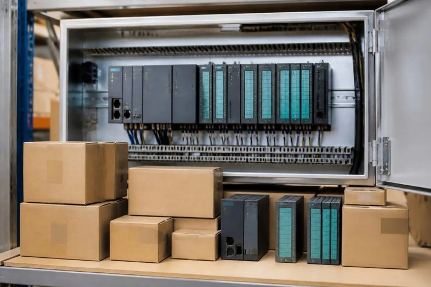 Siemens S7-1500 Ankauf: Schaltschrank mit S7-1500-Steuerungen als Posten
