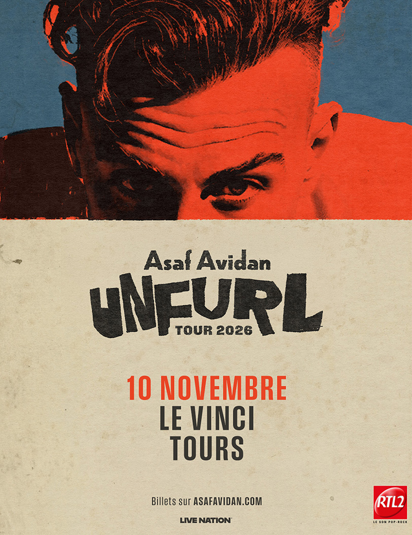 ASAF AVIDAN - Concert - LE 10 NOV 2026 À 20H00 - Palais des Congrès de ...