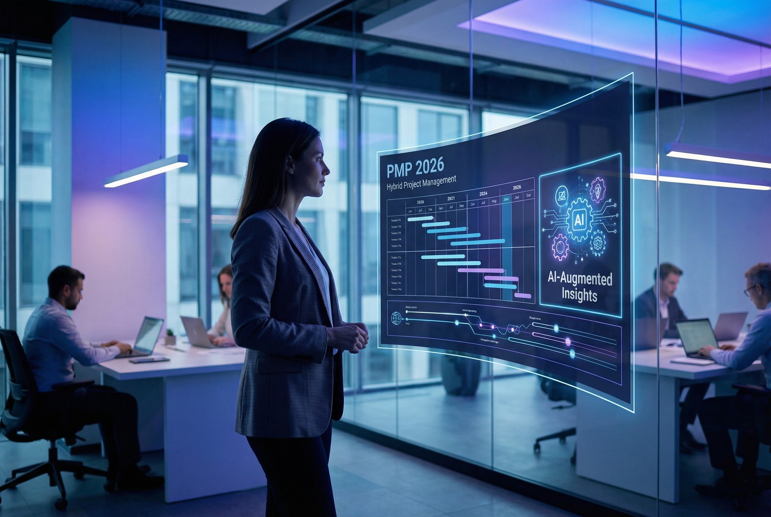 PMP 2026 - Gestion de projet hybride augmentée par l'IA