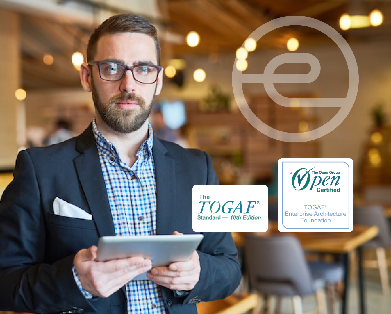 Logo Certification TOGAF 10 "EA" Foundation : Maîtriser l'Architecture d'Entreprise - Formation Elitek