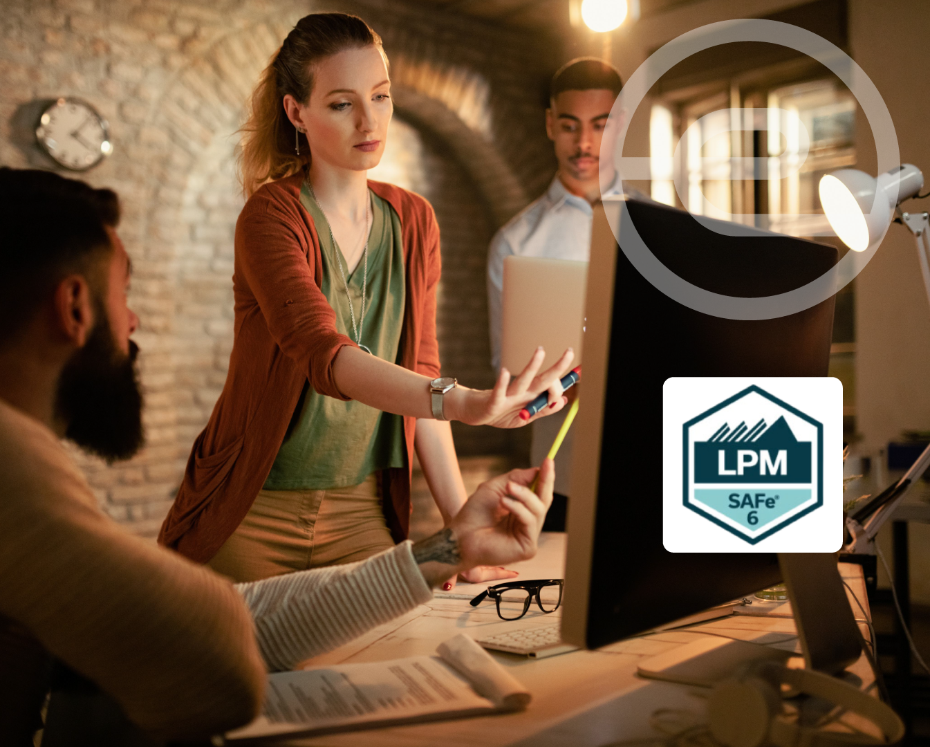 Logo Certification SAFe LPM : Alignement Stratégique et Flexibilité du Portefeuille Agile - Formation Elitek