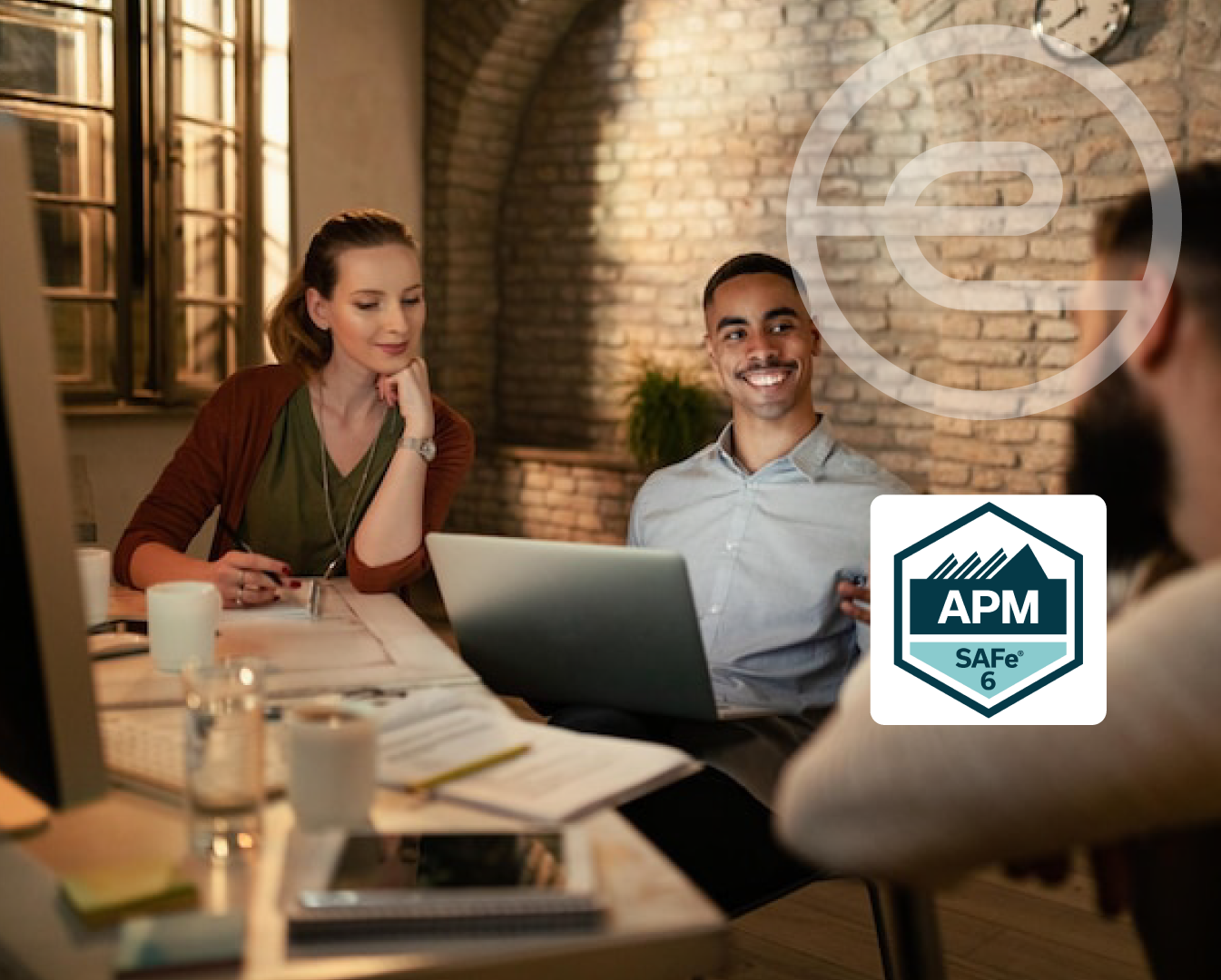 Logo Certification SAFe APM : Gestion Agile de Produit et Design Thinking - Formation Elitek