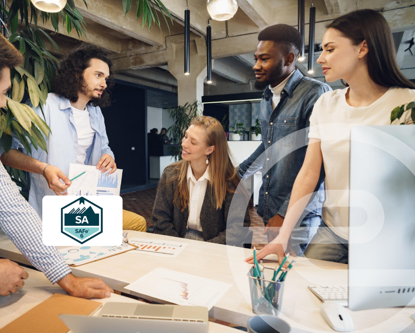 Logo Certification SAFe For Teams : Réussir SAFe en Équipe - Formation Elitek