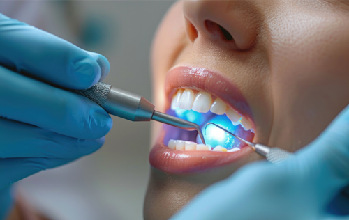 歯科用レーザーの写真