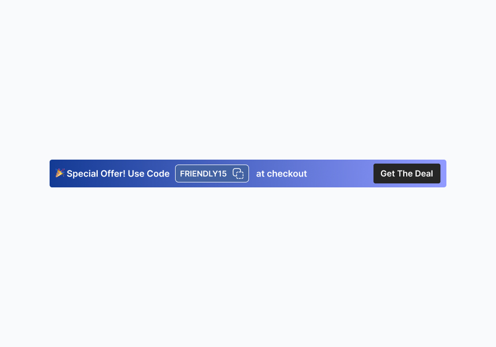 Special Offer Promo Code