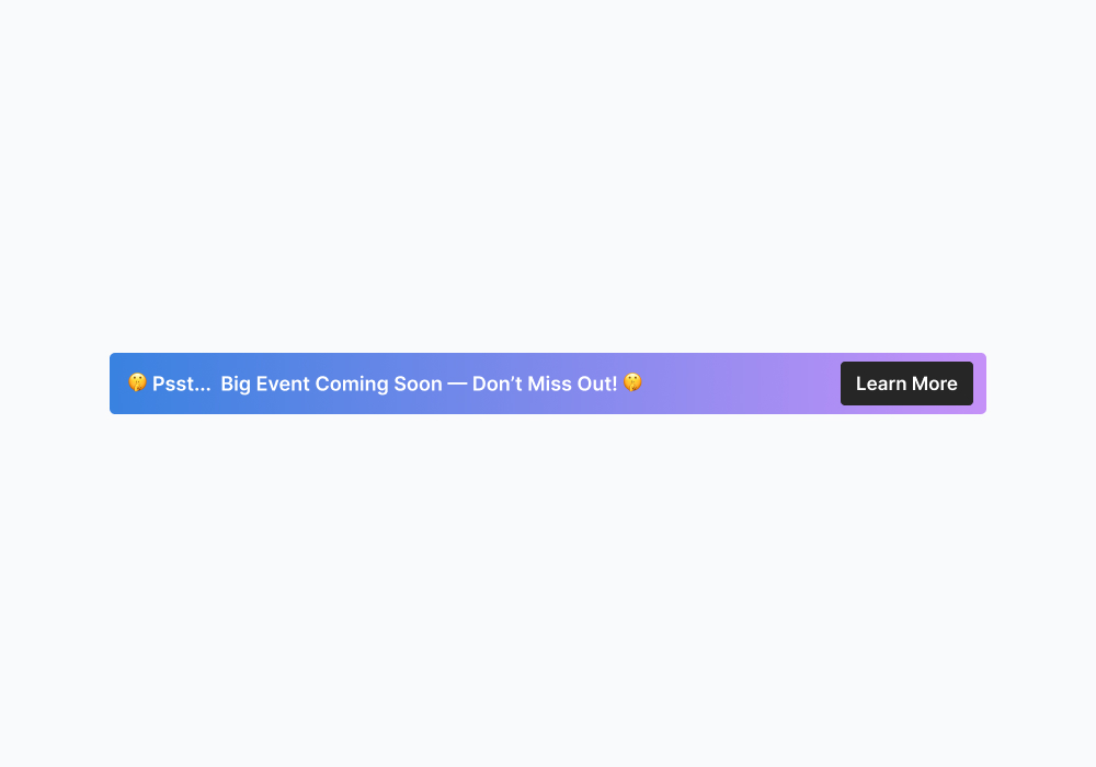 Event Coming Soon