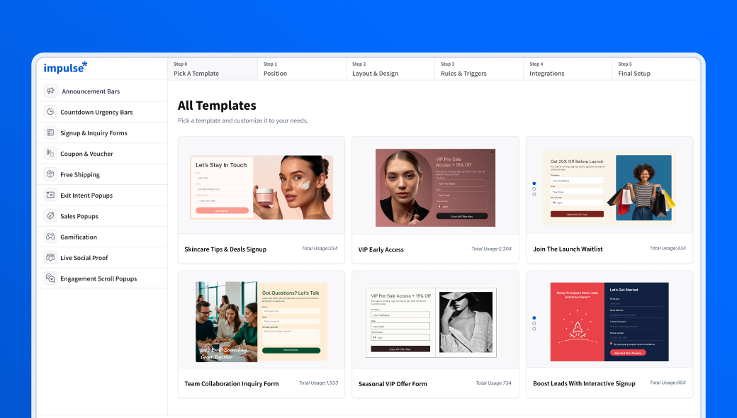 Conversion-Ready Templates