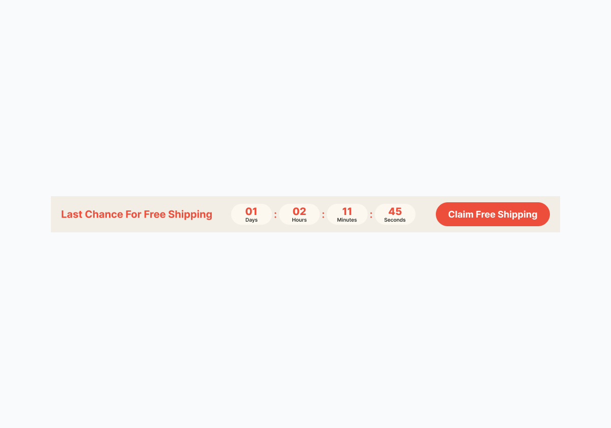 Last Chance for Free Shipping