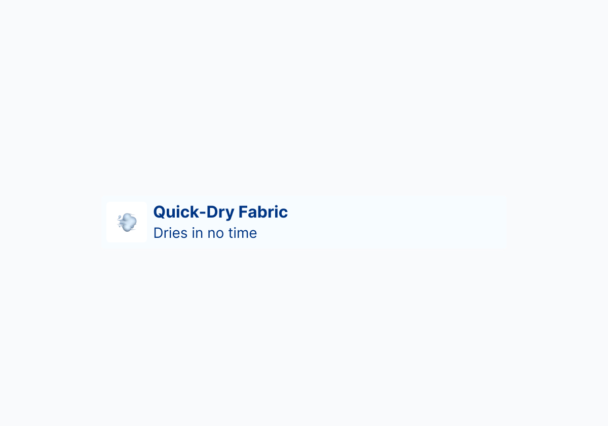 Quick-Dry Fabric