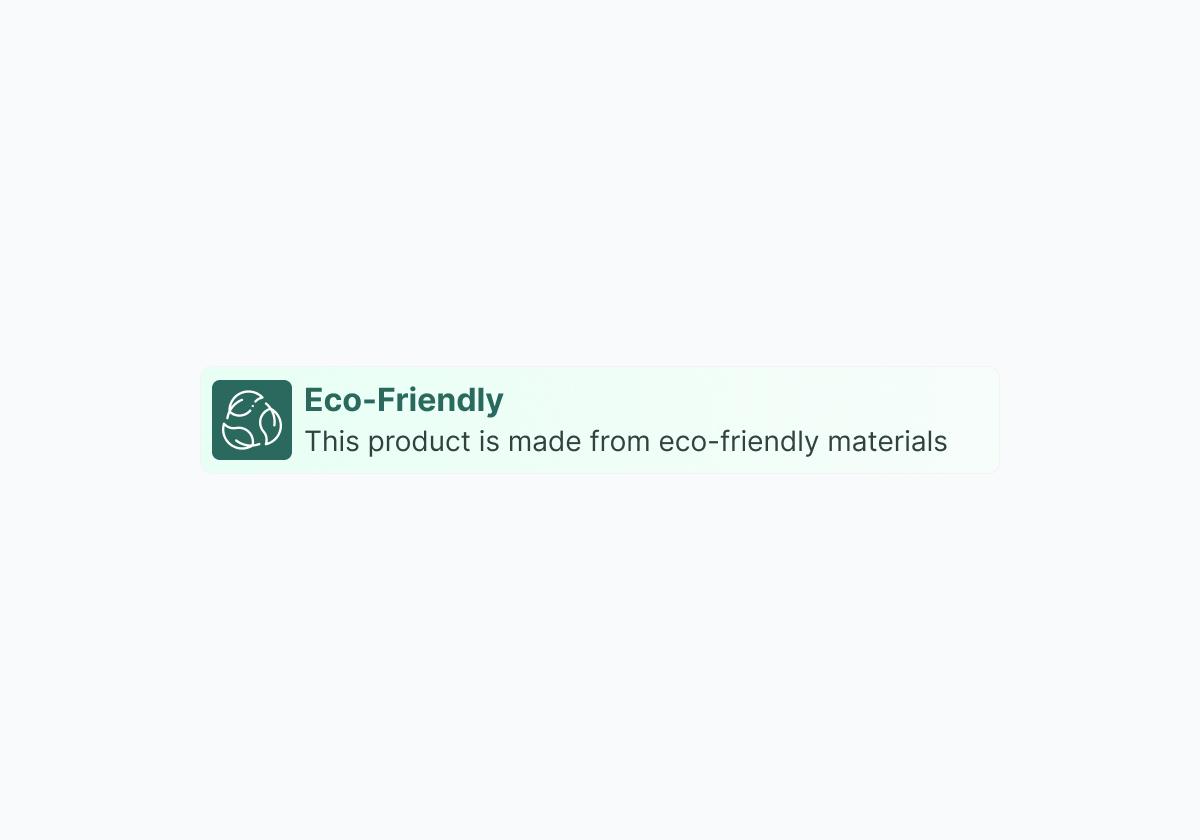 Eco-Friendly