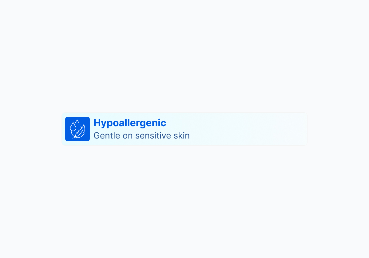 Hypoallergenic