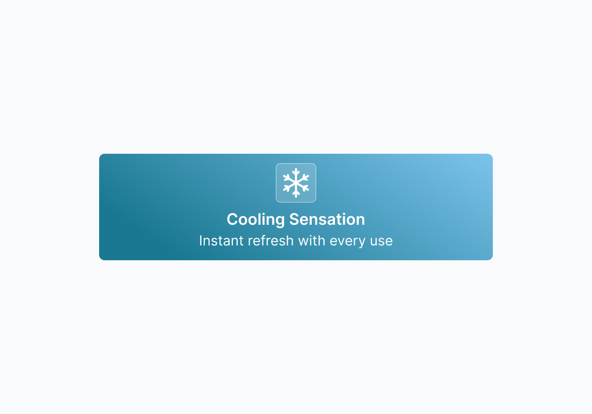 Cooling Sensation