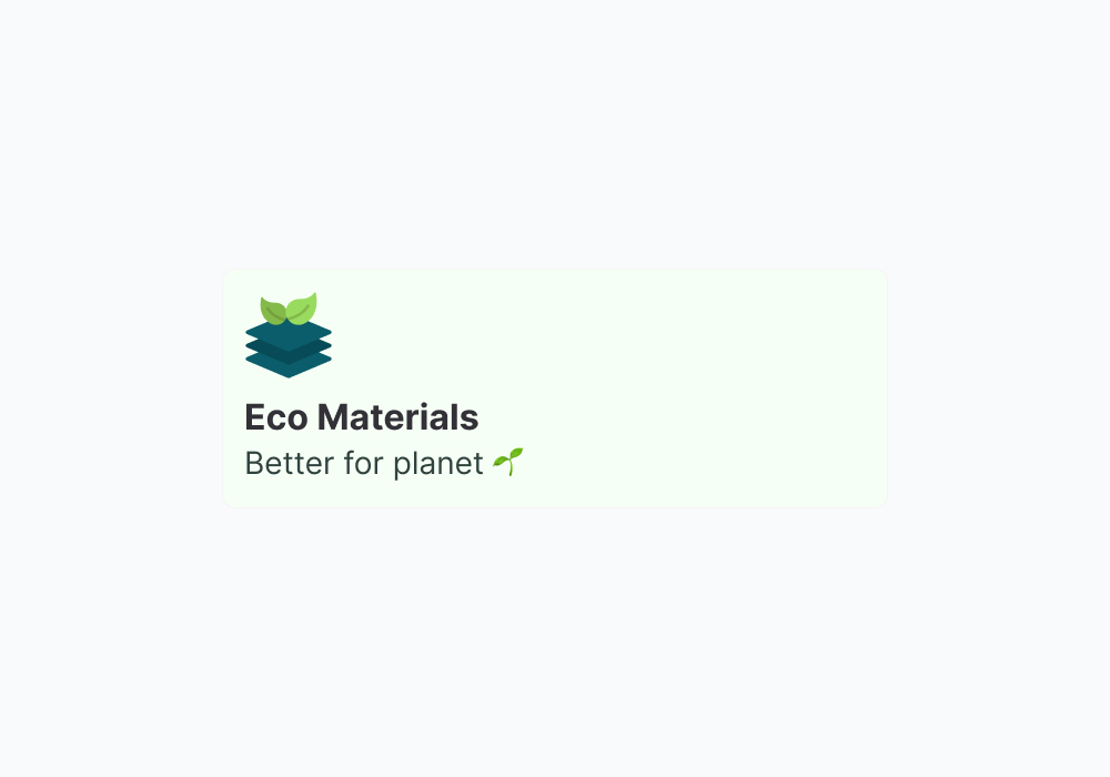 Eco Materials