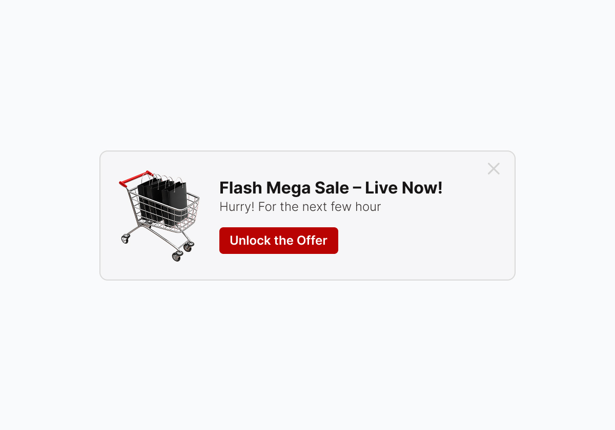 Flash Mega Sale