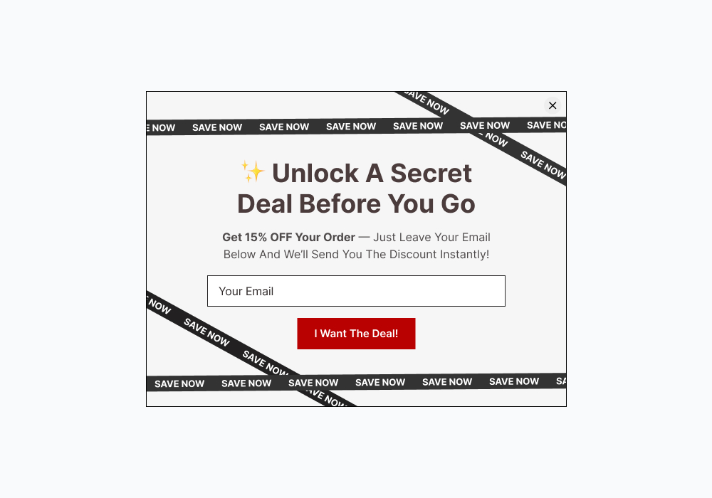 Unlock a Secret Deal