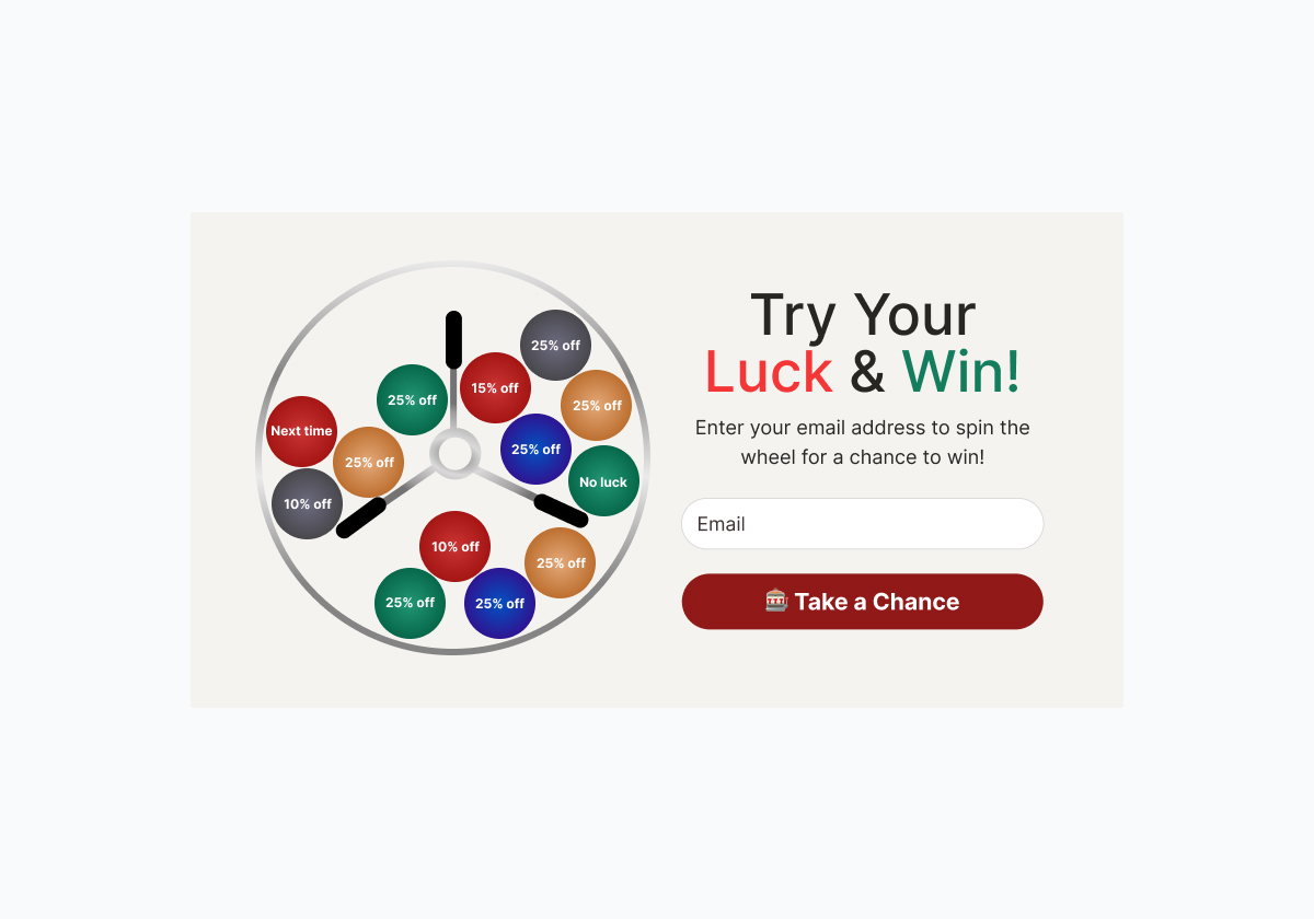 Try Your Luck & Win!