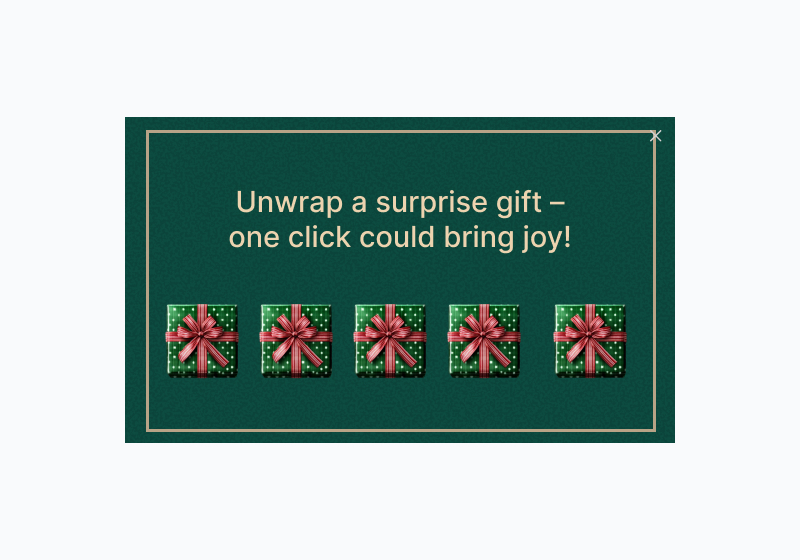 Unwrap A Surprise Gift