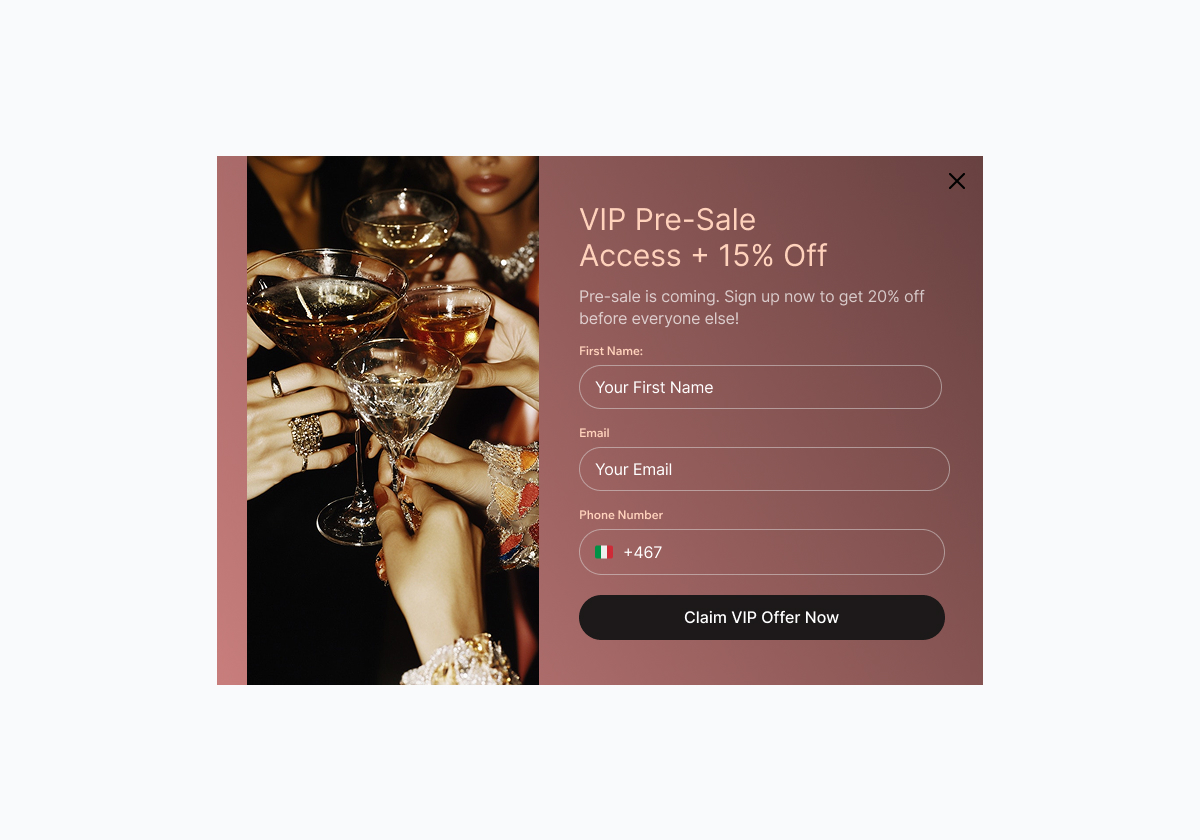 VIP Pre-Sale Access
