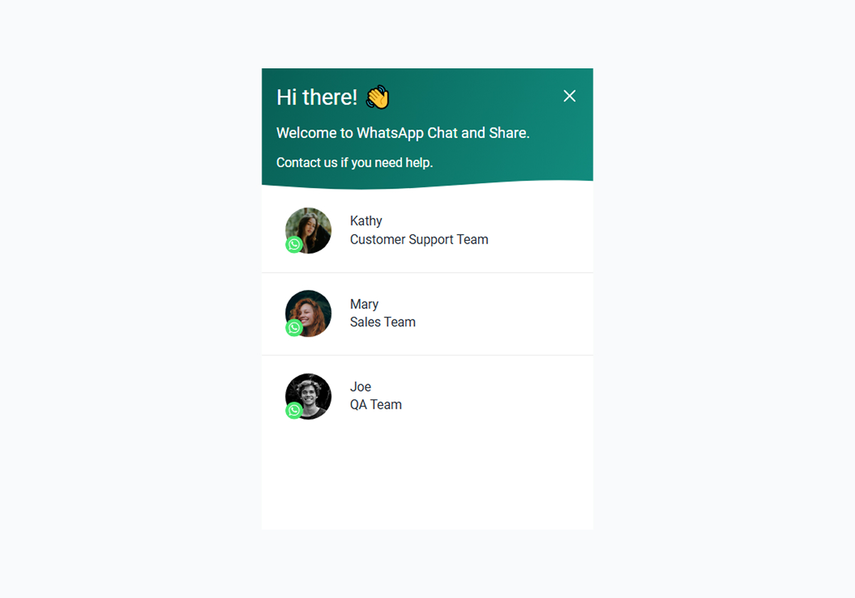 Whatsapp Chat - [Bottom Left] Dark Green