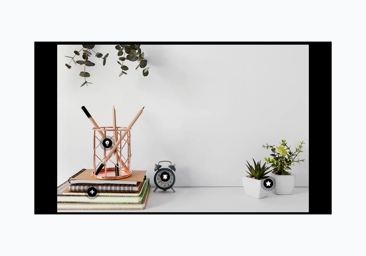 Image Hotspot - Desk Setup