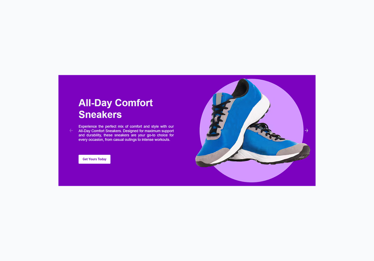 Image Slider - Shoes