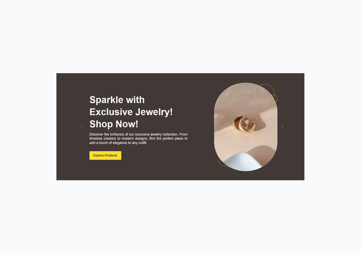 Image Slider - Jewelry