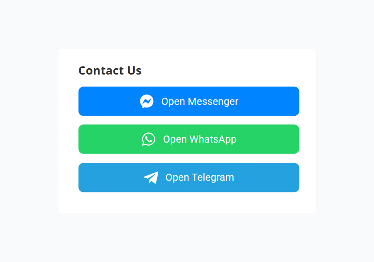 External Links - Contact Us